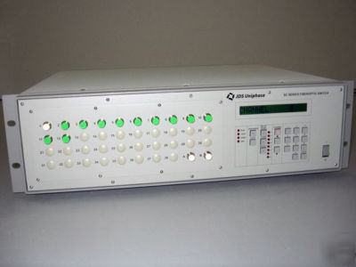 Jds uniphase sc 2X12 e configuration fiber optic switch