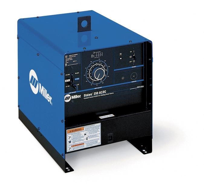 Miller dialarc 250P ac/dc stick welder w/pfc 907015