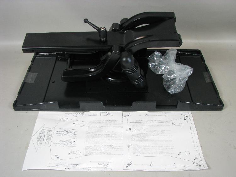 New f-360 ergonomic adjustable computer keyboard tray