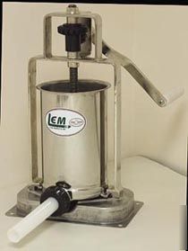 New lem 15LB. vertical sausage stuffer