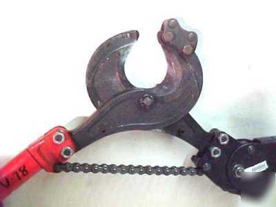 Nice hk porter 8690FSK ratcheting cable cutter 2