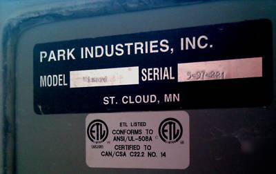 Park industries wizard ii