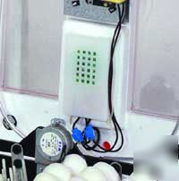 Solid state thermostat control for incubators parts