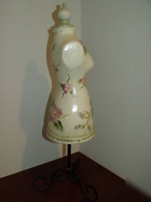 Victorian shabby chic mannequin necklace dress form 24