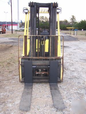 Hyster 6000 lb cap. diesel solid pneumatic forklift