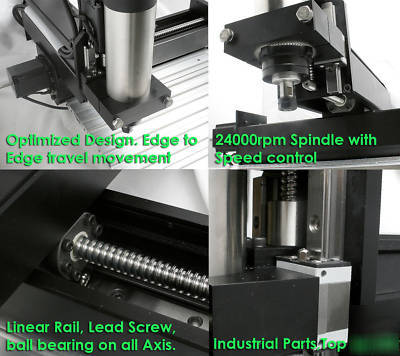 JLWT1 cnc milling engrave pcb complete machine sherline