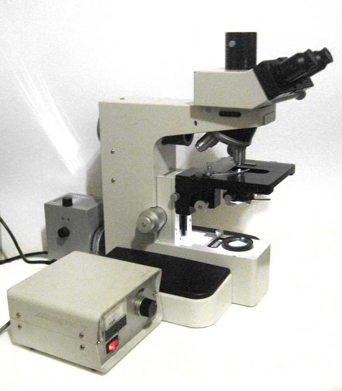 Leitz wetzlar orthoplan research microscope