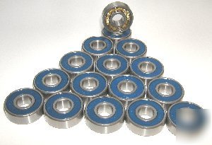 16 roller blades abec-7 bearing bronze cage bearings