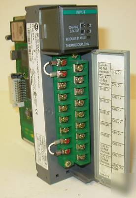 Allen bradley SLC500 thermocouple input module 1746-NT4