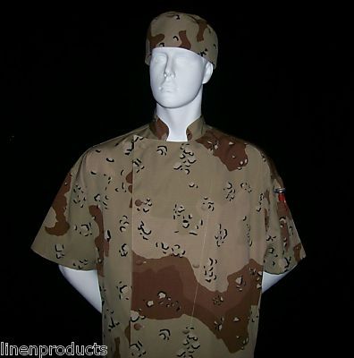 Coat chef jacket camouflage ss iron gift (m l) regular