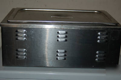 Commercial tabletop steamer/warmer