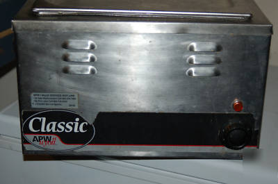 Commercial tabletop steamer/warmer