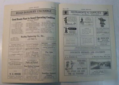 Good roads 1920 construction magazine vol.58, no.18