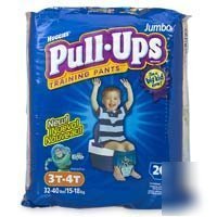 Huggies pull ups training pants full case free ship 