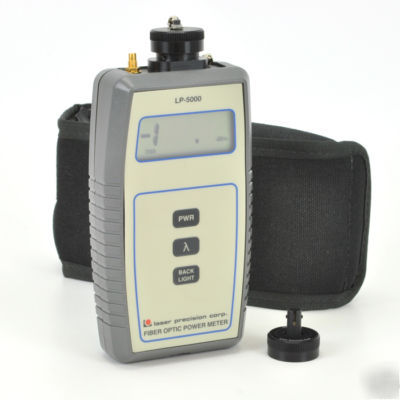 Laser precision lp-5000 fiber optic power meter