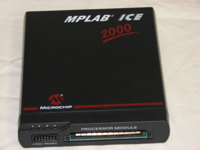 Microchip mplab ice 2000 in circuit emulator