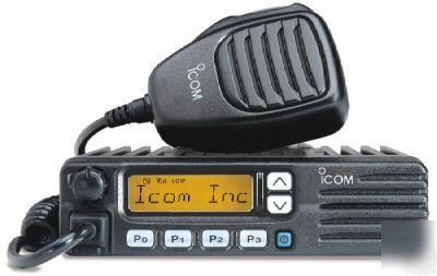 New icom F221 uhf mobile two way radio 128 ch 45 watts 