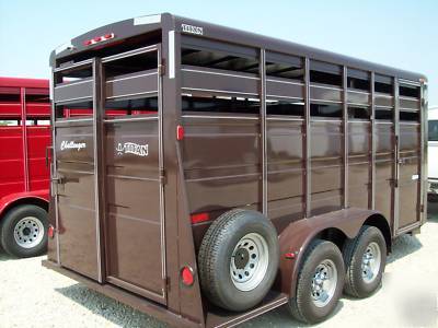 New stock trailer horse trailer 2009 5 year warranty 