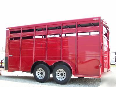 New stock trailer horse trailer 2009 5 year warranty 