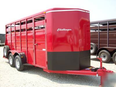 New stock trailer horse trailer 2009 5 year warranty 