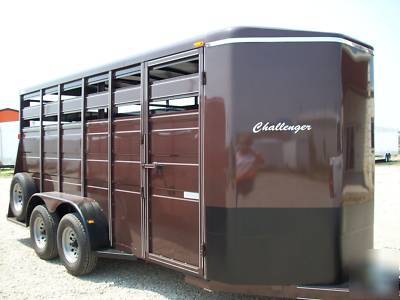 New stock trailer horse trailer 2009 5 year warranty 