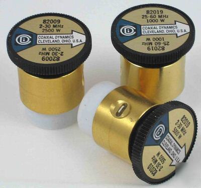 New wattmeter element slug 10C 100-250 mhz cdi & bird 