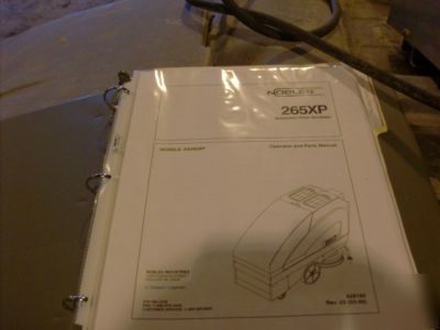 Nobles 265 xp floor machine 36 volt model 07710