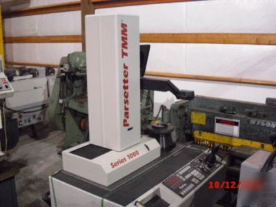 Parsetter precision tool measuring machine year 2000