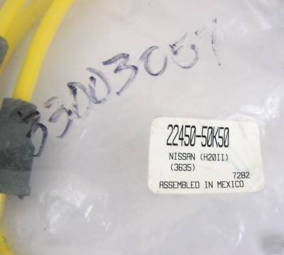Spark plug wire set for nissan forklift 22450-50K50