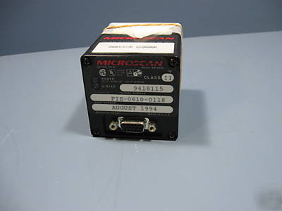 Microscan ms-610 combined scanner/decoder -di-