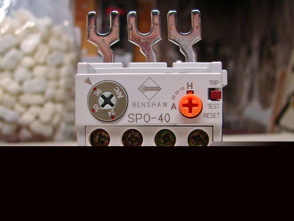 New benshaw overload spo-40-30A 24-36 amps adjustable