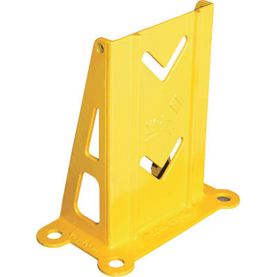 New cast rack & wall guard- 24INH x 7 1/2INW opening - 