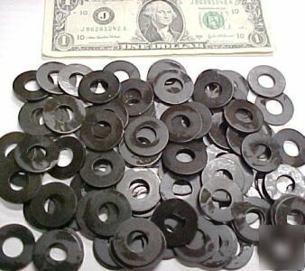 New lot 100 steel flat washers, 7/16