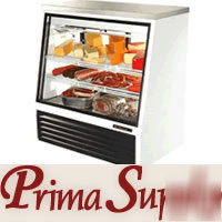 New true tsid-48-2 commercial cooler deli display case