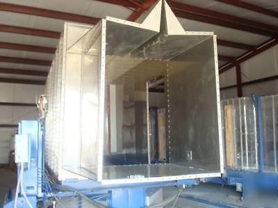 Nordson horizon 400 powder coating booth