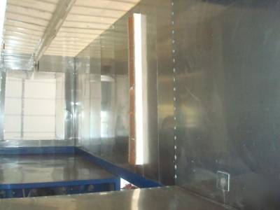 Nordson horizon 400 powder coating booth