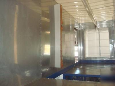 Nordson horizon 400 powder coating booth