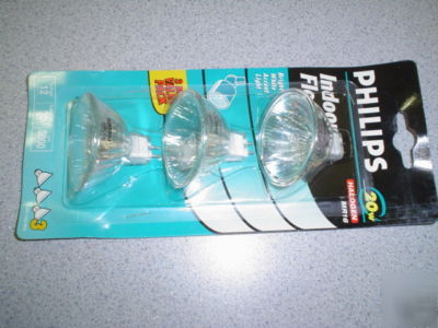 Philips 20-watt MR16, 12-volt flood lights (6)