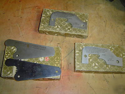 Pratt & whitney limit gages lot of 4 w/ boxes