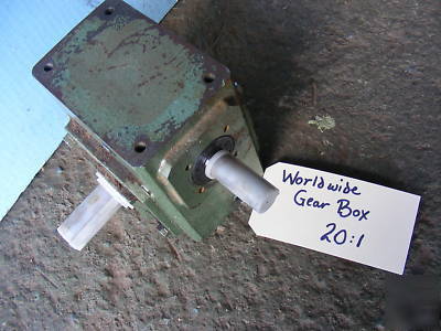 Sawmill 2-3-4-5 grove pulleys-taper locks-gear box 