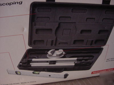 Xl laser level rotating mount telescoping aluminum tri