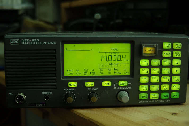 Jrc nrd-820W marine hf receiver 0-30MHZ made in japan