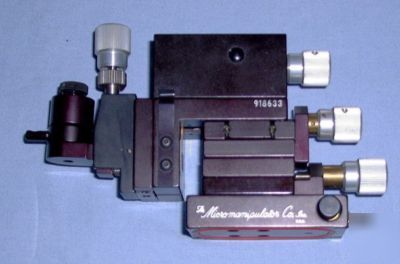 Micromanipulator 4-axis micropositioner model 525