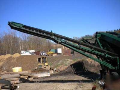 1998 extec 5000S portable screening plant