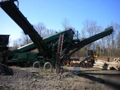 1998 extec 5000S portable screening plant