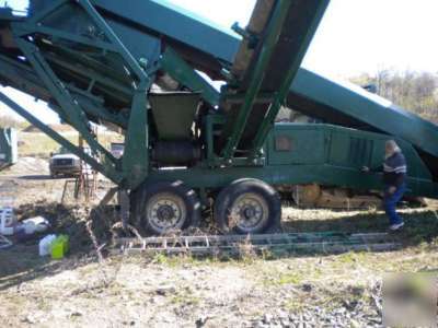 1998 extec 5000S portable screening plant