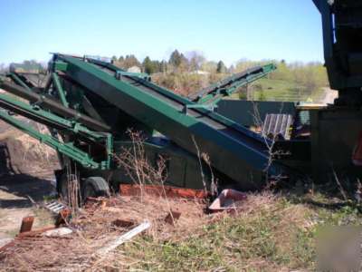 1998 extec 5000S portable screening plant