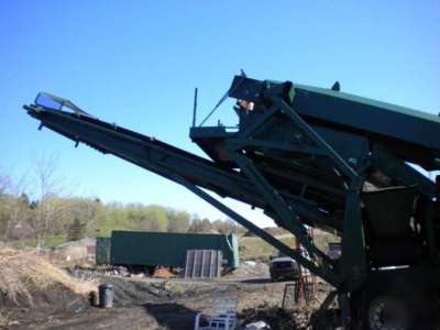 1998 extec 5000S portable screening plant
