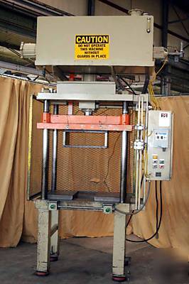  30 ton metal mechanics 4-post hydraulic trim press