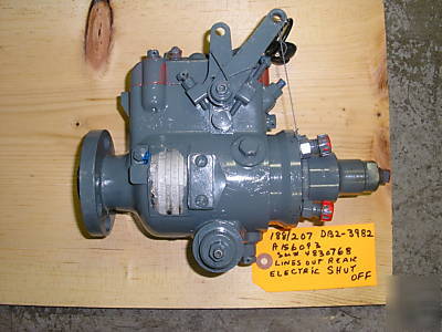 580 super d loader backhoe W11 rebuilt injection pump